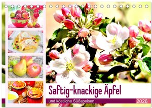 Buchcover Saftig-knackige Äpfel und köstliche Süßspeisen (Tischkalender 2026 DIN A5 quer), CALVENDO Monatskalender | Rose Hurley | EAN 9783457761793 | ISBN 3-457-76179-5 | ISBN 978-3-457-76179-3