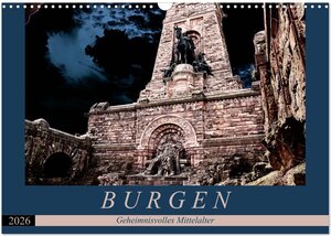 Buchcover Burgen - Geheimnisvolles Mittelalter (Wandkalender 2026 DIN A3 quer), CALVENDO Monatskalender | Flori0 Flori0 | EAN 9783457873519 | ISBN 3-457-87351-8 | ISBN 978-3-457-87351-9