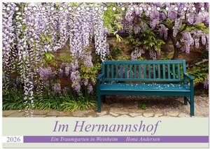 Buchcover Im Hermannshof - Ein Traumgarten in Weinheim (Tischkalender 2026 DIN A5 quer), CALVENDO Monatskalender | Ilona Andersen | EAN 9783457917350 | ISBN 3-457-91735-3 | ISBN 978-3-457-91735-0