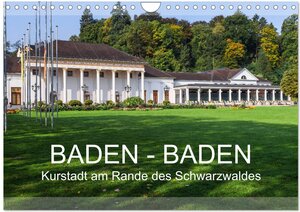 Buchcover Baden-Baden, Kurstadt am Rande des Schwarzwaldes (Wandkalender 2026 DIN A4 quer), CALVENDO Monatskalender | Jürgen Feuerer | EAN 9783457931370 | ISBN 3-457-93137-2 | ISBN 978-3-457-93137-0