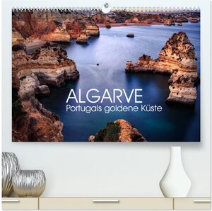 Buchcover Algarve - Portugals goldene Küste (hochwertiger Premium Wandkalender 2026 DIN A2 quer), Kunstdruck in Hochglanz | Val Thoermer | EAN 9783457954362 | ISBN 3-457-95436-4 | ISBN 978-3-457-95436-2