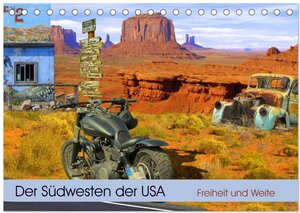 Buchcover Der Südwesten der USA. Freiheit und Weite (Tischkalender 2026 DIN A5 quer), CALVENDO Monatskalender | Elisabeth Stanzer | EAN 9783457959947 | ISBN 3-457-95994-3 | ISBN 978-3-457-95994-7