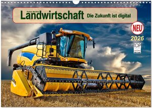 Buchcover Landwirtschaft - die Zukunft ist digital (Wandkalender 2026 DIN A3 quer), CALVENDO Monatskalender | Peter Roder | EAN 9783457960493 | ISBN 3-457-96049-6 | ISBN 978-3-457-96049-3