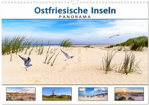 Buchcover PANORAMA - Ostfriesische Inseln (Wandkalender 2026 DIN A3 quer), CALVENDO Monatskalender | Andrea Dreegmeyer | EAN 9783457960899 | ISBN 3-457-96089-5 | ISBN 978-3-457-96089-9