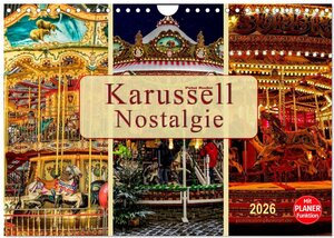 Buchcover Karussell - Nostalgie (Wandkalender 2026 DIN A4 quer), CALVENDO Monatskalender | Peter Roder | EAN 9783457962404 | ISBN 3-457-96240-5 | ISBN 978-3-457-96240-4