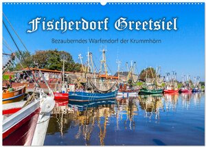Buchcover Fischerdorf Greetsiel (Wandkalender 2026 DIN A2 quer), CALVENDO Monatskalender | Andrea Dreegmeyer | EAN 9783457964316 | ISBN 3-457-96431-9 | ISBN 978-3-457-96431-6