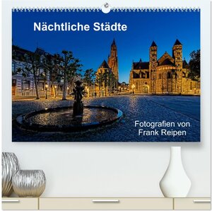 Buchcover Nächtliche Städte (hochwertiger Premium Wandkalender 2026 DIN A2 quer), Kunstdruck in Hochglanz | Frank Reipen | EAN 9783457971567 | ISBN 3-457-97156-0 | ISBN 978-3-457-97156-7