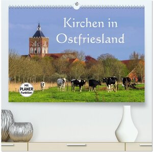 Buchcover Kirchen in Ostfriesland (hochwertiger Premium Wandkalender 2026 DIN A2 quer), Kunstdruck in Hochglanz | LianeM LianeM | EAN 9783457979181 | ISBN 3-457-97918-9 | ISBN 978-3-457-97918-1