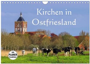 Buchcover Kirchen in Ostfriesland (Wandkalender 2026 DIN A4 quer), CALVENDO Monatskalender | LianeM LianeM | EAN 9783457981689 | ISBN 3-457-98168-X | ISBN 978-3-457-98168-9