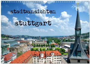 Buchcover stadtansichten stuttgart (Wandkalender 2026 DIN A3 quer), CALVENDO Monatskalender | Ralf Pfeiffer | EAN 9783457982068 | ISBN 3-457-98206-6 | ISBN 978-3-457-98206-8