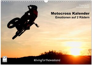 Buchcover Motocross Kalender - Emotionen auf 2 Rädern (Wandkalender 2026 DIN A3 quer), CALVENDO Monatskalender | Photos by FC - Jeannette Dewald | EAN 9783457986844 | ISBN 3-457-98684-3 | ISBN 978-3-457-98684-4