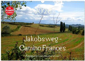 Buchcover Jakobsweg - Camino Frances (Wandkalender 2026 DIN A3 quer), CALVENDO Monatskalender | Alexandra Luef | EAN 9783457988275 | ISBN 3-457-98827-7 | ISBN 978-3-457-98827-5