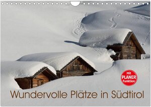 Buchcover Wundervolle Plätze in Südtirol (Wandkalender 2026 DIN A4 quer), CALVENDO Monatskalender | Georg Niederkofler | EAN 9783457990216 | ISBN 3-457-99021-2 | ISBN 978-3-457-99021-6