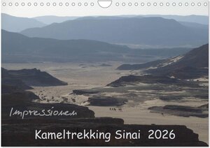 Buchcover Impressionen Kameltrekking Sinai 2026 (Wandkalender 2026 DIN A4 quer), CALVENDO Monatskalender | Mucki Wesselak | EAN 9783457993545 | ISBN 3-457-99354-8 | ISBN 978-3-457-99354-5