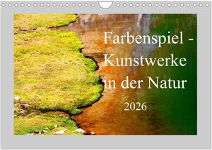 Buchcover Farbenspiel - Kunstwerke in der Natur 2026 (Wandkalender 2026 DIN A4 quer), CALVENDO Monatskalender | Christa Kramer | EAN 9783457993569 | ISBN 3-457-99356-4 | ISBN 978-3-457-99356-9
