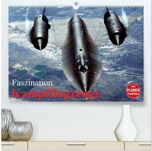 Buchcover Faszination Kampfflugzeuge (hochwertiger Premium Wandkalender 2026 DIN A2 quer), Kunstdruck in Hochglanz | Elisabeth Stanzer | EAN 9783457994757 | ISBN 3-457-99475-7 | ISBN 978-3-457-99475-7