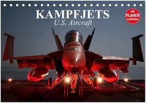 Buchcover Kampfjets. U.S. Aircraft (Tischkalender 2026 DIN A5 quer), CALVENDO Monatskalender | Elisabeth Stanzer | EAN 9783457995792 | ISBN 3-457-99579-6 | ISBN 978-3-457-99579-2