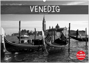 Buchcover Venedig schwarz-weiß (Wandkalender 2026 DIN A2 quer), CALVENDO Monatskalender | Dirk Meutzner | EAN 9783457998595 | ISBN 3-457-99859-0 | ISBN 978-3-457-99859-5