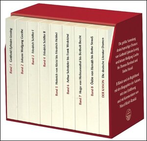 Der Kanon. Die deutsche Literatur. Dramen: Acht Bände und ein Begleitband im Schuber: 8 Bände und 1 Begleitband (insel taschenbuch)