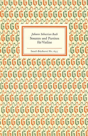 Sonaten und Partiten für Violine allein: Wiedergabe der Handschrift (Insel Bücherei)