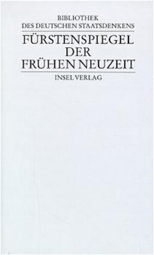 Buchcover Bibliothek des deutschen Staatsdenkens  | EAN 9783458167013 | ISBN 3-458-16701-3 | ISBN 978-3-458-16701-3
