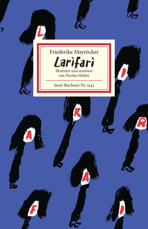 Buchcover Larifari | Friederike Mayröcker | EAN 9783458195436 | ISBN 3-458-19543-2 | ISBN 978-3-458-19543-6