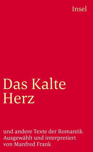 Buchcover Das Kalte Herz  | EAN 9783458320302 | ISBN 3-458-32030-X | ISBN 978-3-458-32030-2