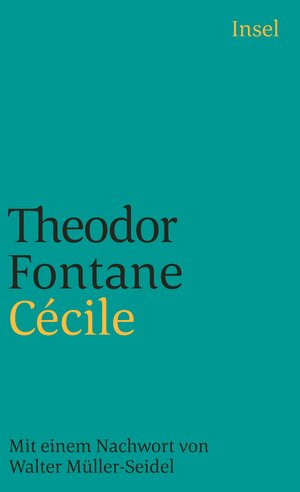 Buchcover Cécile | Theodor Fontane | EAN 9783458323891 | ISBN 3-458-32389-9 | ISBN 978-3-458-32389-1