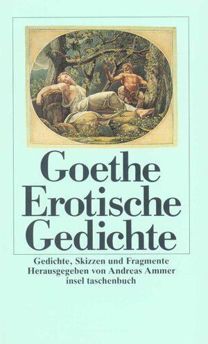 Buchcover Erotische Gedichte | Johann Wolfgang Goethe | EAN 9783458329251 | ISBN 3-458-32925-0 | ISBN 978-3-458-32925-1