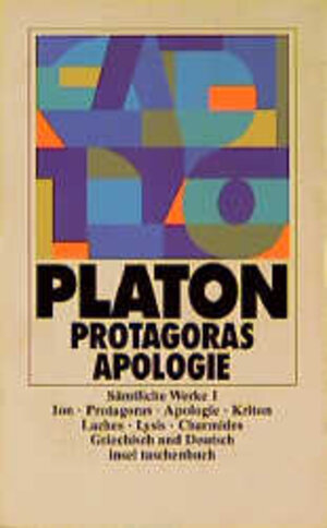 Ion, Protagoras, Apologie, Kriton, Laches, Lysis, Charmides