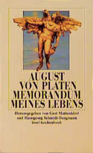 Buchcover Memorandum meines Lebens | August von Platen | EAN 9783458335573 | ISBN 3-458-33557-9 | ISBN 978-3-458-33557-3