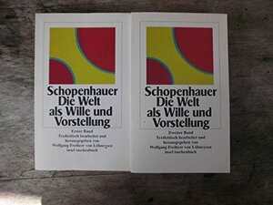 Buchcover Die Welt als Wille und Vorstellung | Arthur Schopenhauer | EAN 9783458335733 | ISBN 3-458-33573-0 | ISBN 978-3-458-33573-3