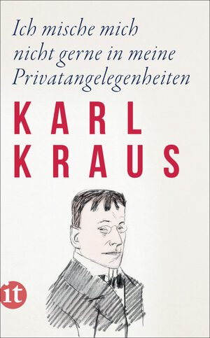 Buchcover Ich mische mich nicht gerne in meine Privatangelegenheiten | Karl Kraus | EAN 9783458683605 | ISBN 3-458-68360-7 | ISBN 978-3-458-68360-5