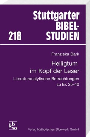 Buchcover Ein Heiligtum im Kopf der Leser | Franziska Bark | EAN 9783460031845 | ISBN 3-460-03184-0 | ISBN 978-3-460-03184-5
