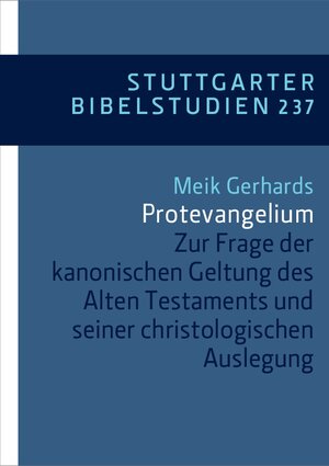 Buchcover Protevangelium | Meik Gerhards | EAN 9783460033740 | ISBN 3-460-03374-6 | ISBN 978-3-460-03374-0