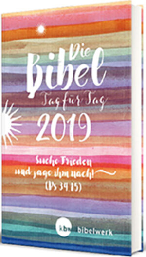 Buchcover Die Bibel Tag für Tag 2019 / Großausgabe | Fabian Brand | EAN 9783460201927 | ISBN 3-460-20192-4 | ISBN 978-3-460-20192-7