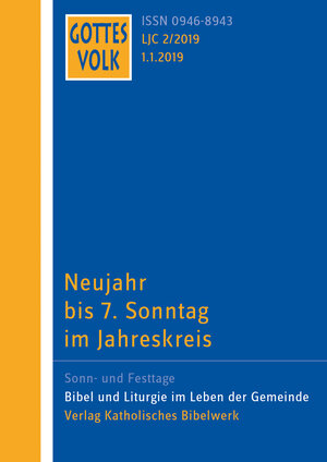 Buchcover Gottes Volk LJ C2/2019 | Felix Thome | EAN 9783460267725 | ISBN 3-460-26772-0 | ISBN 978-3-460-26772-5