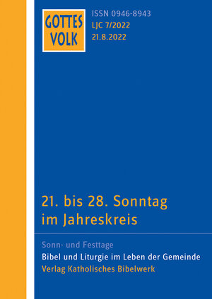 Buchcover Gottes Volk LJ C7/2022  | EAN 9783460268074 | ISBN 3-460-26807-7 | ISBN 978-3-460-26807-4