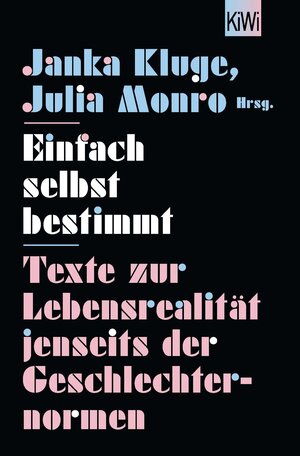 Buchcover Einfach selbst bestimmt  | EAN 9783462005851 | ISBN 3-462-00585-5 | ISBN 978-3-462-00585-1