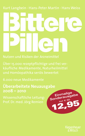 Buchcover Bittere Pillen Sonderausgabe  | EAN 9783462041439 | ISBN 3-462-04143-6 | ISBN 978-3-462-04143-9