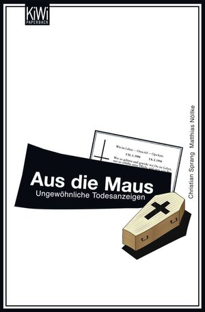 Buchcover Aus die Maus | Christian Sprang | EAN 9783462041576 | ISBN 3-462-04157-6 | ISBN 978-3-462-04157-6