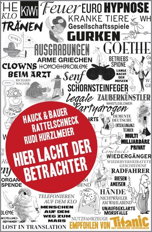 Buchcover Hier lacht der Betrachter | Elias Hauck | EAN 9783462047301 | ISBN 3-462-04730-2 | ISBN 978-3-462-04730-1