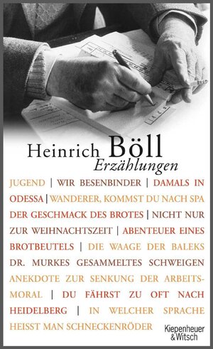 Buchcover Erzählungen | Heinrich Böll | EAN 9783462300536 | ISBN 3-462-30053-9 | ISBN 978-3-462-30053-6