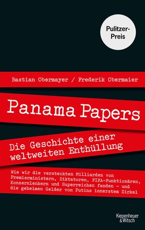 Buchcover Panama Papers | Bastian Obermayer | EAN 9783462316438 | ISBN 3-462-31643-5 | ISBN 978-3-462-31643-8