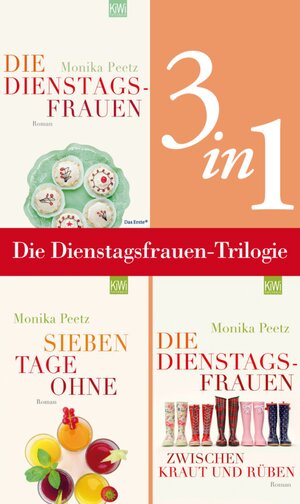 Buchcover Die Dienstagsfrauen-Trilogie (3in1-Bundle) | Monika Peetz | EAN 9783462318012 | ISBN 3-462-31801-2 | ISBN 978-3-462-31801-2