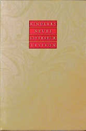 Buchcover Kindlers Neues Literatur Lexikon  | EAN 9783463920375 | ISBN 3-463-92037-9 | ISBN 978-3-463-92037-5
