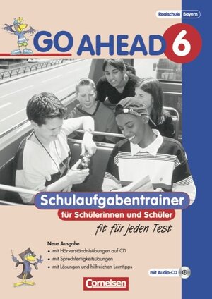 Buchcover Go Ahead - Ausgabe für die sechsstufige Realschule in Bayern / 6. Jahrgangsstufe - Schulaufgabentrainer | Renate Heidemeier | EAN 9783464200797 | ISBN 3-464-20079-5 | ISBN 978-3-464-20079-7