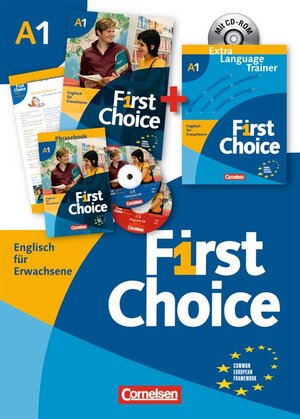 Buchcover First Choice / A1 - Kursbuch, Extra Language Trainer (ELT) mit CD-ROM | Marion Karg | EAN 9783464204269 | ISBN 3-464-20426-X | ISBN 978-3-464-20426-9