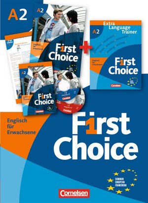 Buchcover First Choice / A2 - Kursbuch, Extra Language Trainer (ELT) in Mappe  | EAN 9783464204283 | ISBN 3-464-20428-6 | ISBN 978-3-464-20428-3