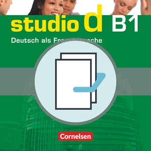 Buchcover Studio d - Deutsch als Fremdsprache - Grundstufe - B1: Gesamtband  | EAN 9783464208823 | ISBN 3-464-20882-6 | ISBN 978-3-464-20882-3